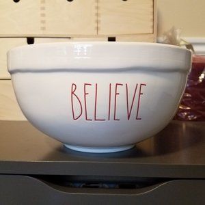 Rae Dunn Christmas mixing bowl